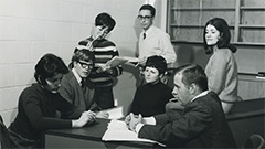 1960s - Mohawk students working